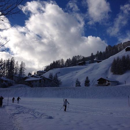 Ferienwohnung Gadenstatt Davos Exterior foto